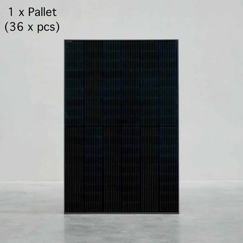 1 x Pallet (36 x pcs) TW 440W N-Type Half-Cell Bi-facial Full-black Module