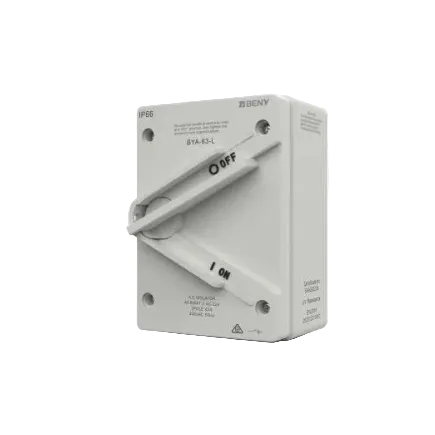 ZJBENY 3-Pole AC Isolator (BYA-63-L)