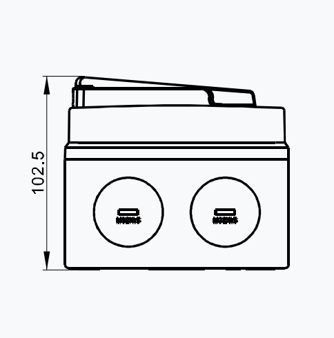 ZJBENY 3-Pole AC Isolator (BYA-63-L)